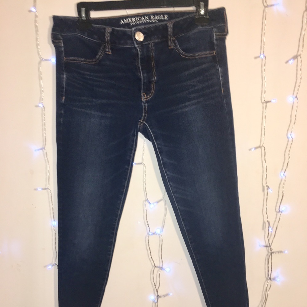American Eagle Dark Wash Skinny Jeans